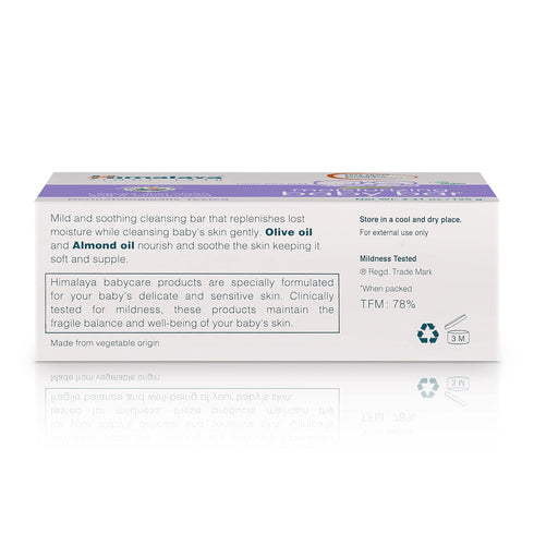 Himalaya Moisturizing Baby Bar with Olive & Almond Oils, 4.41 Ounce...